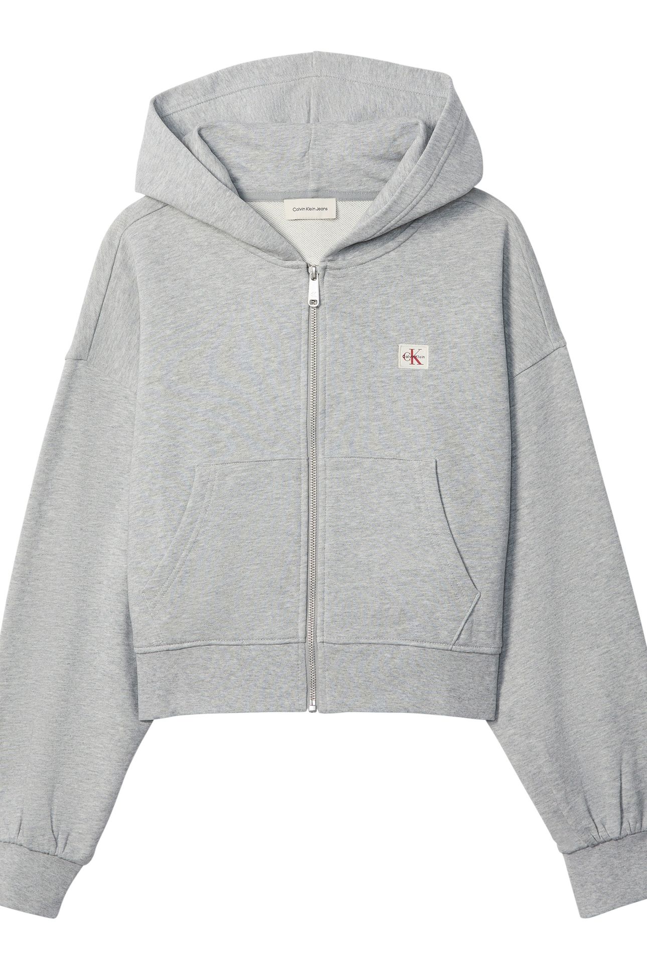 FRENCH TERRY WOVEN GREY HEATHER 4