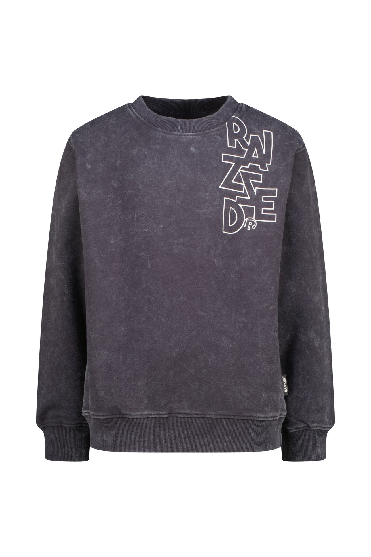 BOYS NYAH SWEATER GREY BLACK 2