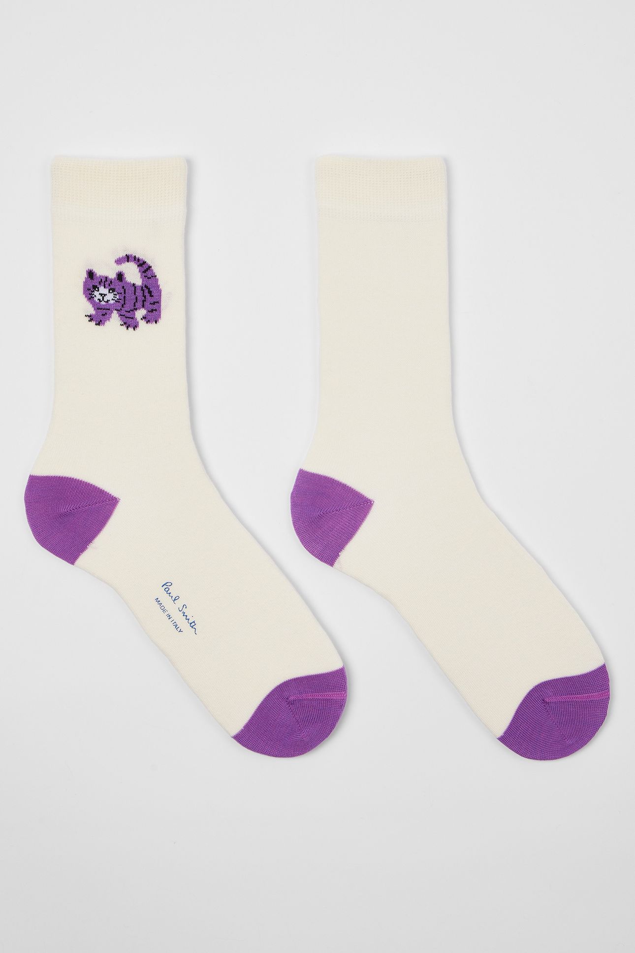 WOMEN SOCK JANIS CAT OFF WHITE 5