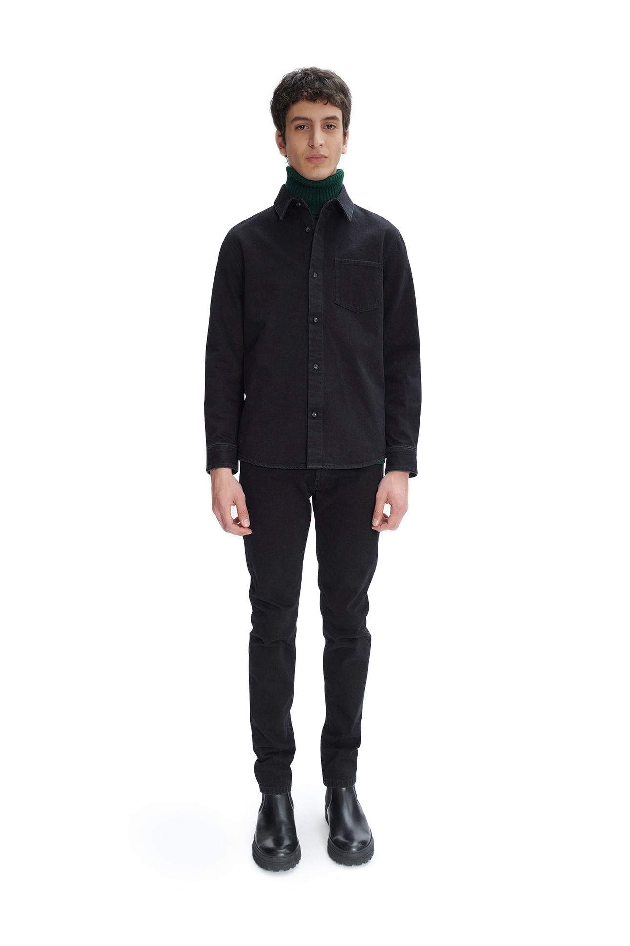 UNISEX OVERSHIRT NEW VALERIAN BLACK 1
