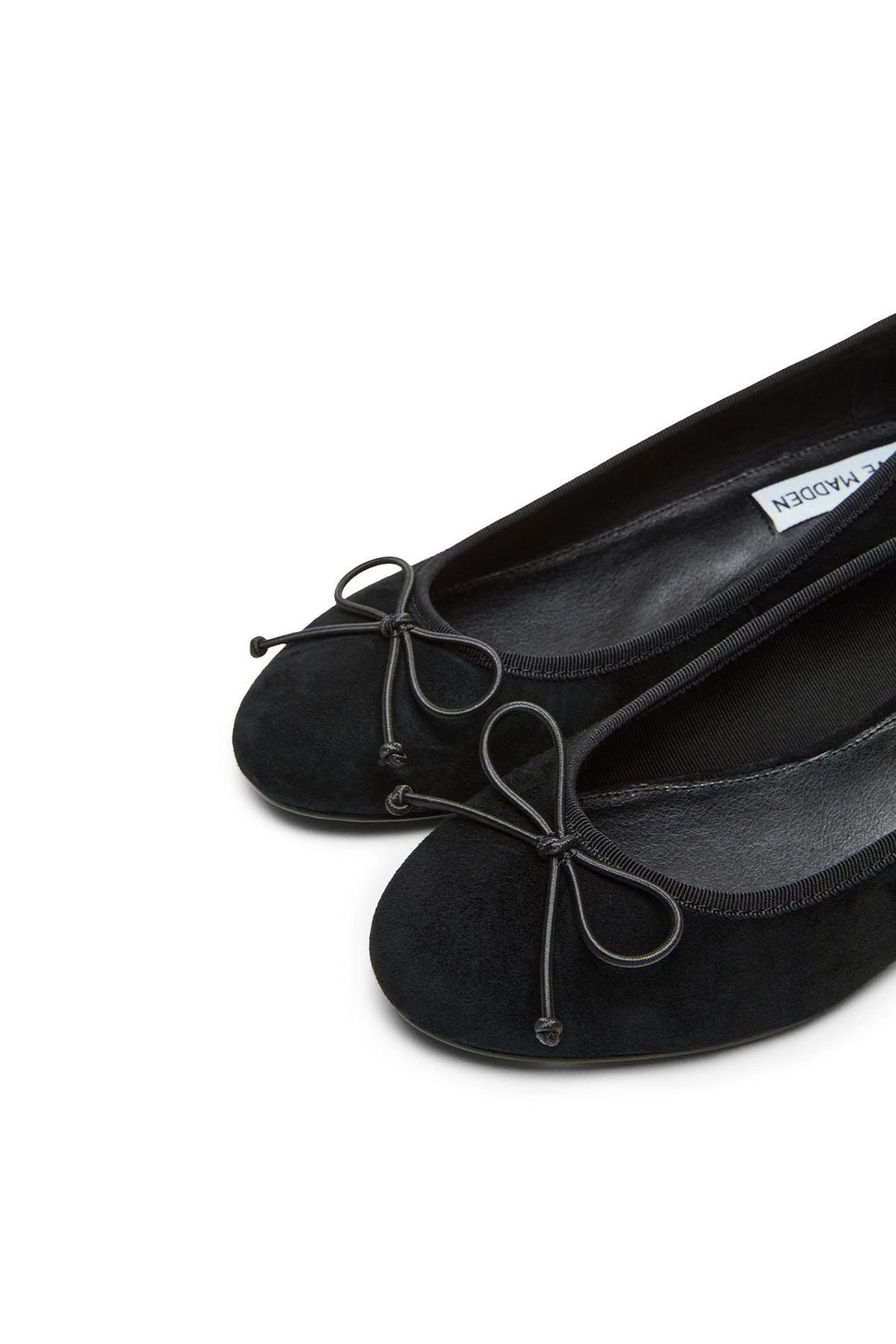 CHERISHER FLAT SHOES BLACK SUEDE 5