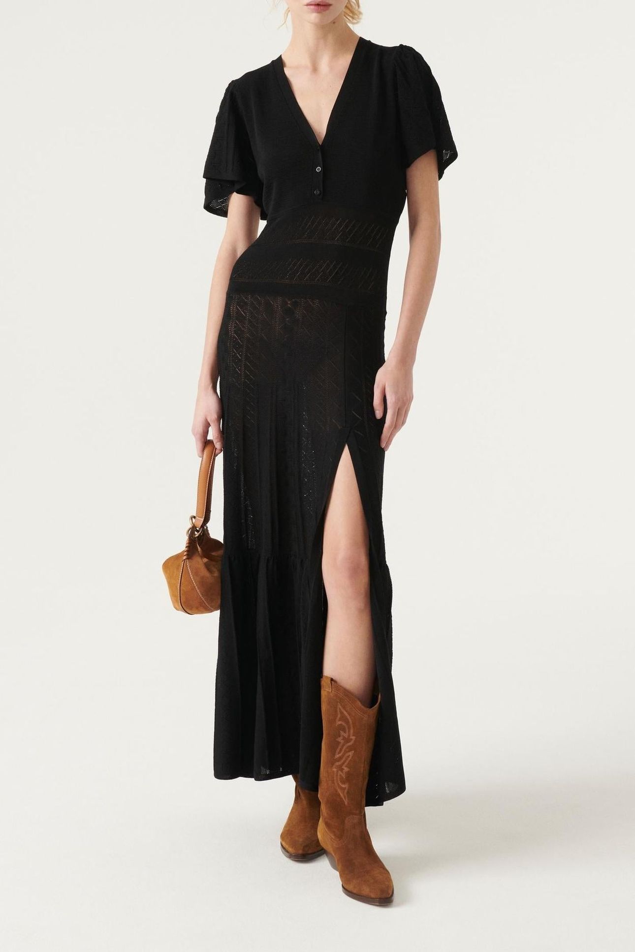 MID-LENGTH DRESS BLACK 4