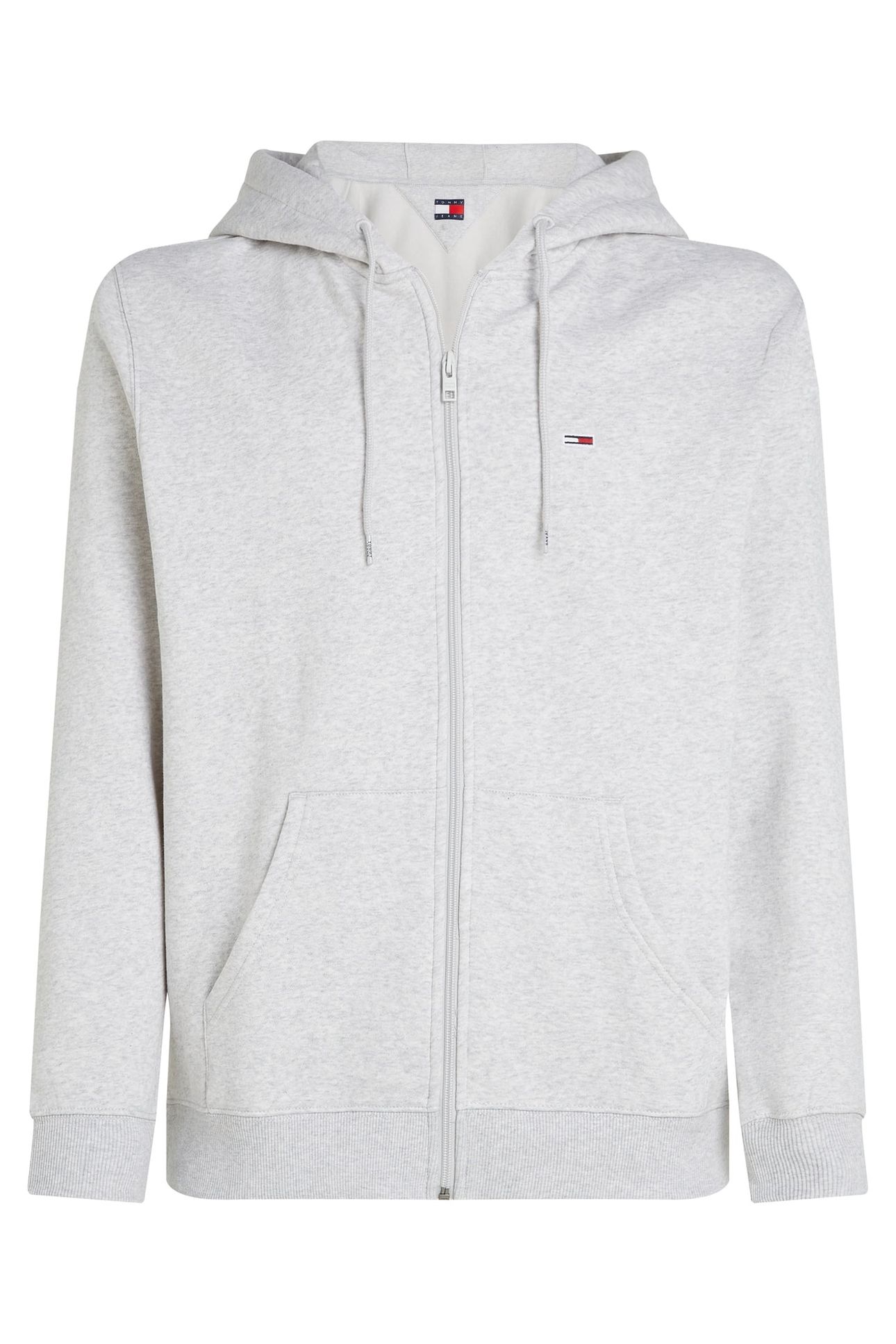 TJM REG FLAG ZIP THRU SILVER GREY HEATHER 4