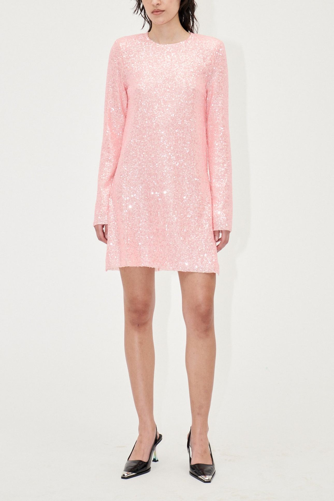 HEIDI DRESS BLUSH PINK 1