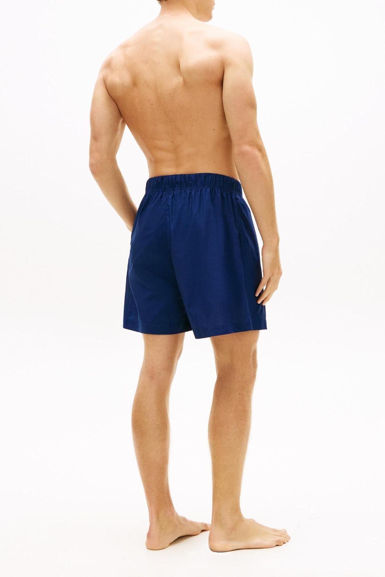 RELAXED WOVEN SHORT PREPPY NAVY 3