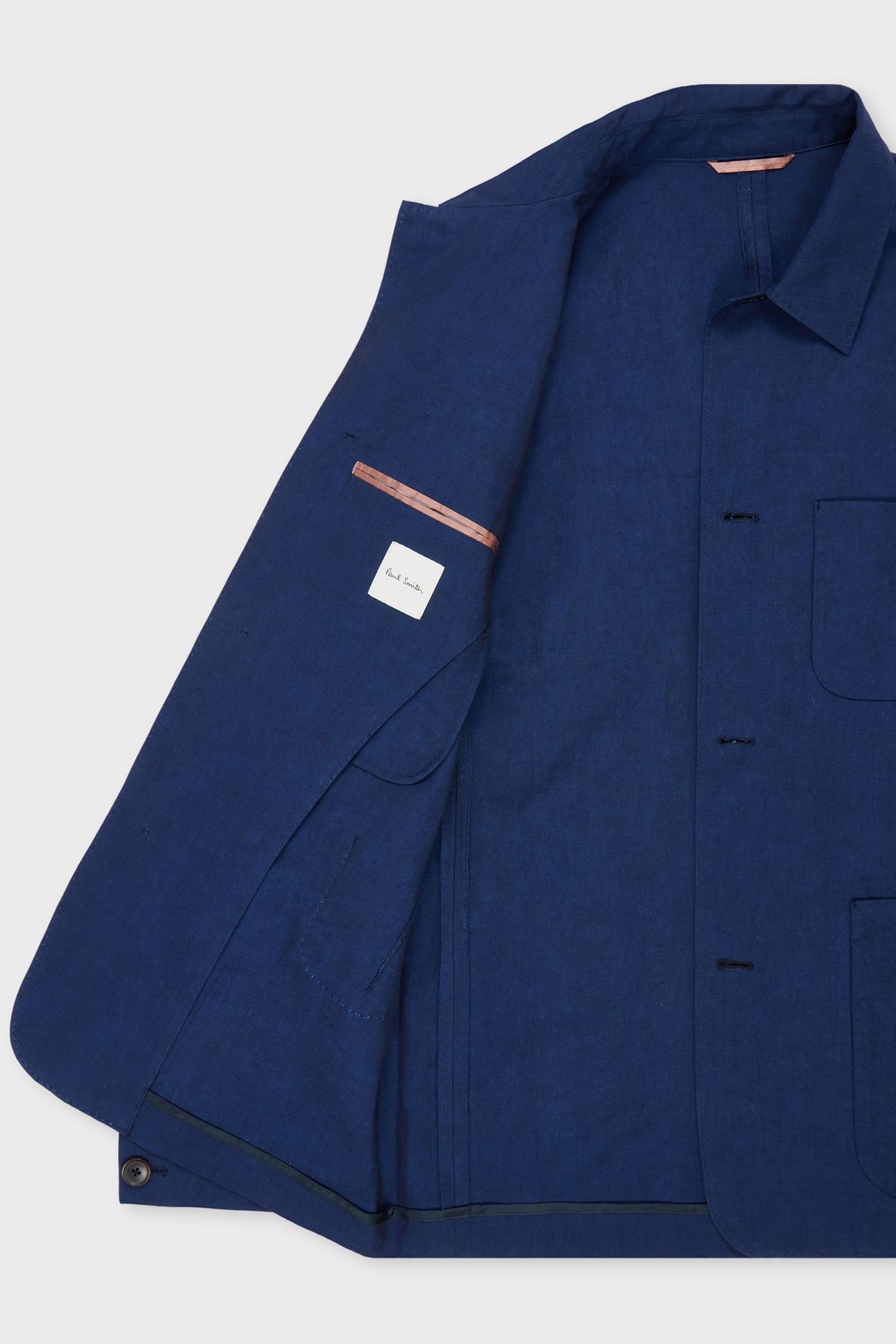 MENS 4BTN CASUAL JKT INDIGO 10
