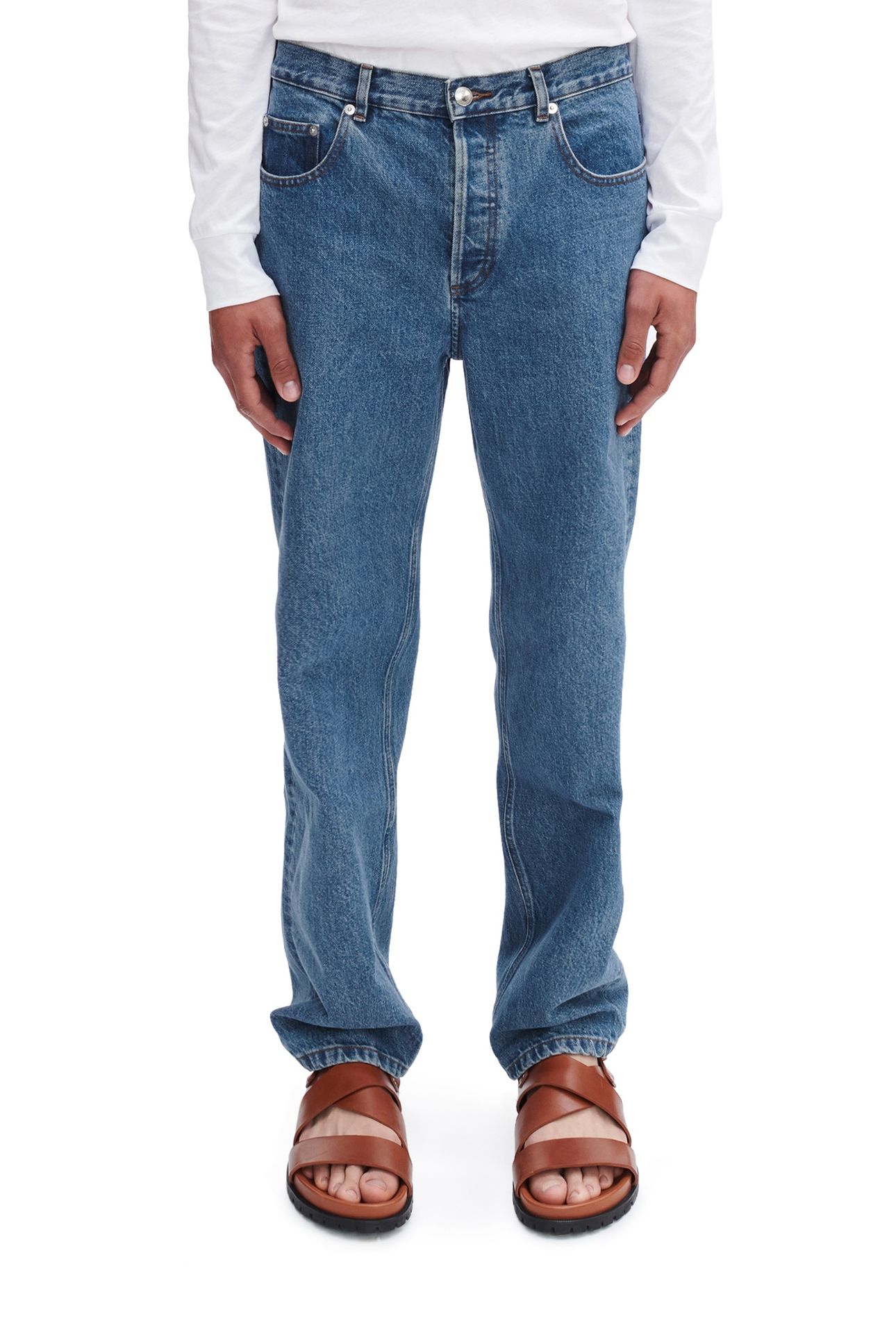 UNISEX JEANS FAIRFAX WASHED INDIGO 1