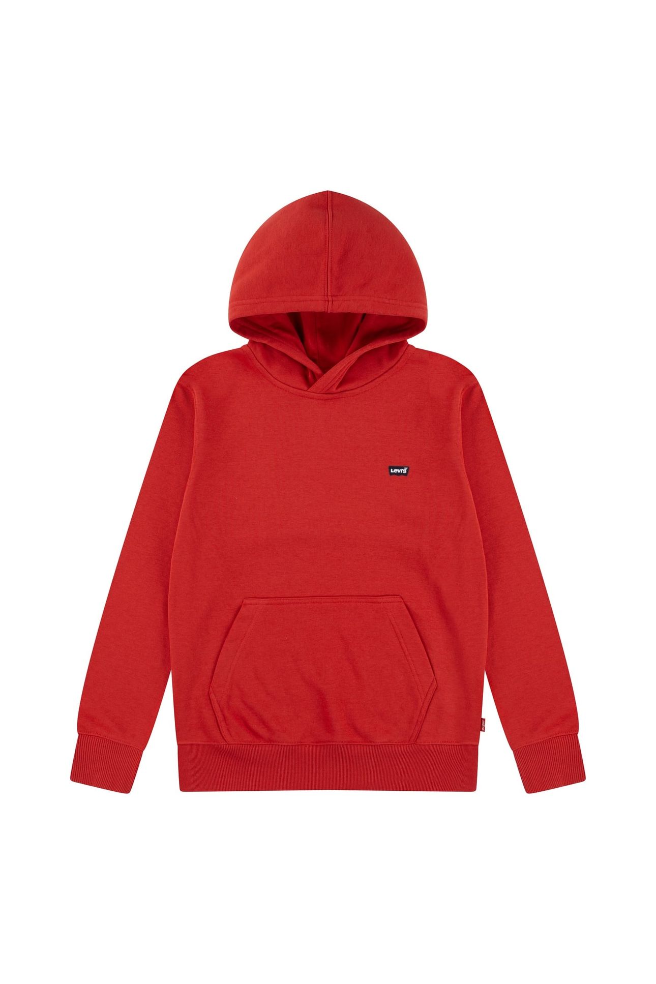 BOYS MINI BATWING PULL OVER HOODIE POMPEIAN RED 1