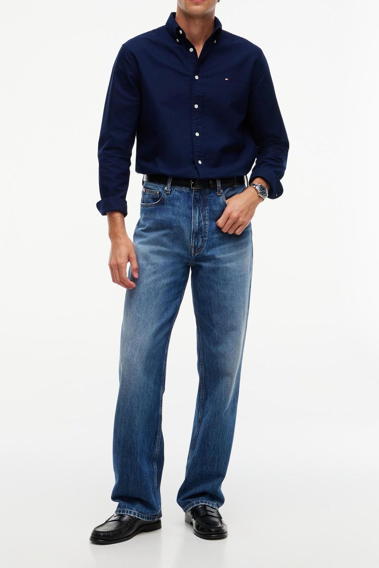 SOLID HERITAGE OXFORD CARBON NAVY/CARBON NAVY SOLID 3
