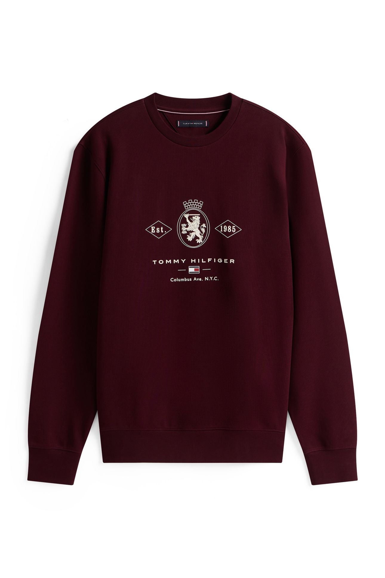 DIAMOND CREST GRAPHIC DEEP BURGUNDY 4