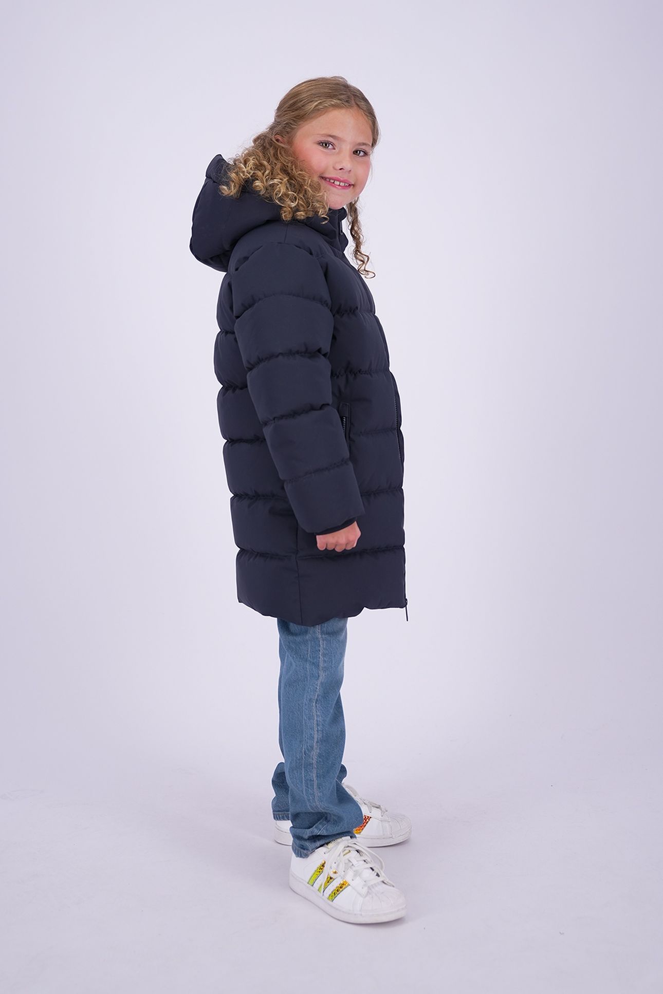 GIRLS TUNIA JACKET OUTDOOR DARK BLUE 3