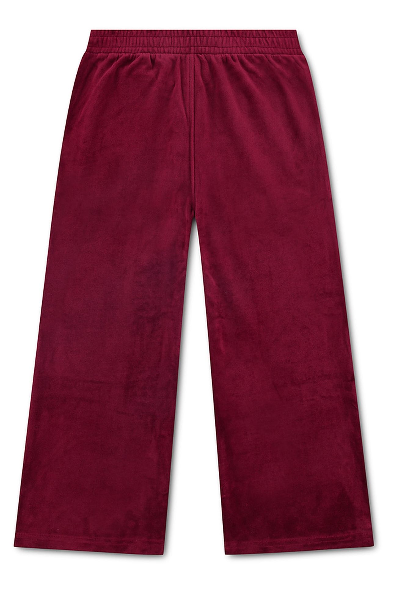 GIRLS VELOUR WIDE LEG PANT RHODODENDRON LEVIS 2