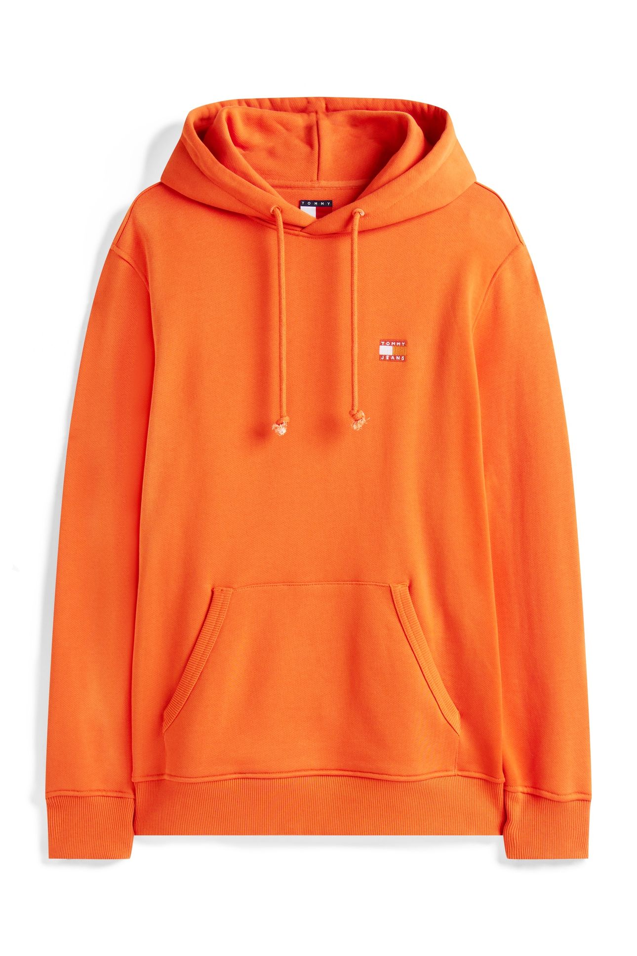 TJM REG BADGE HOODIE VOYAGER ORANGE TONAL 3