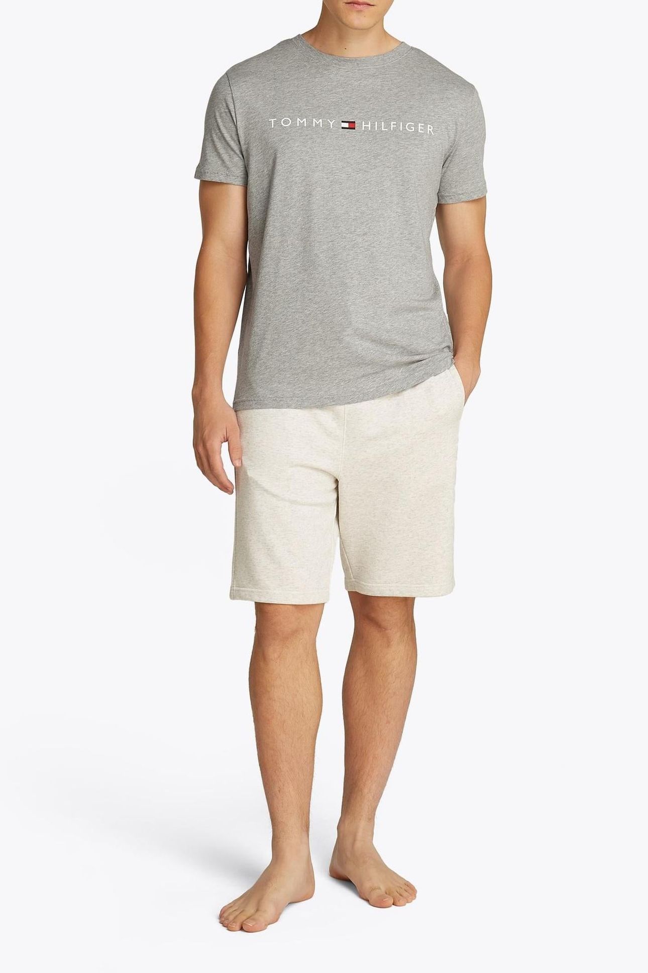 SS TEE LIGHT GREY HEATHER 1