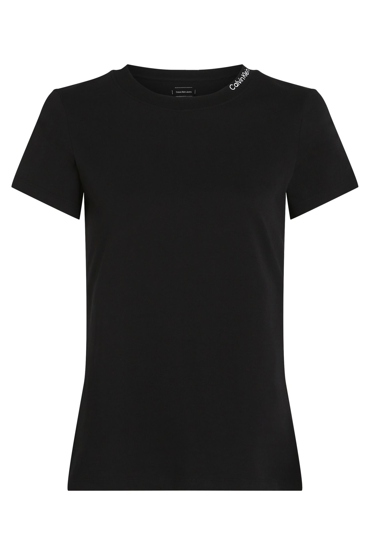 LOGO NECKLINE T-SHIRT BLACK 4
