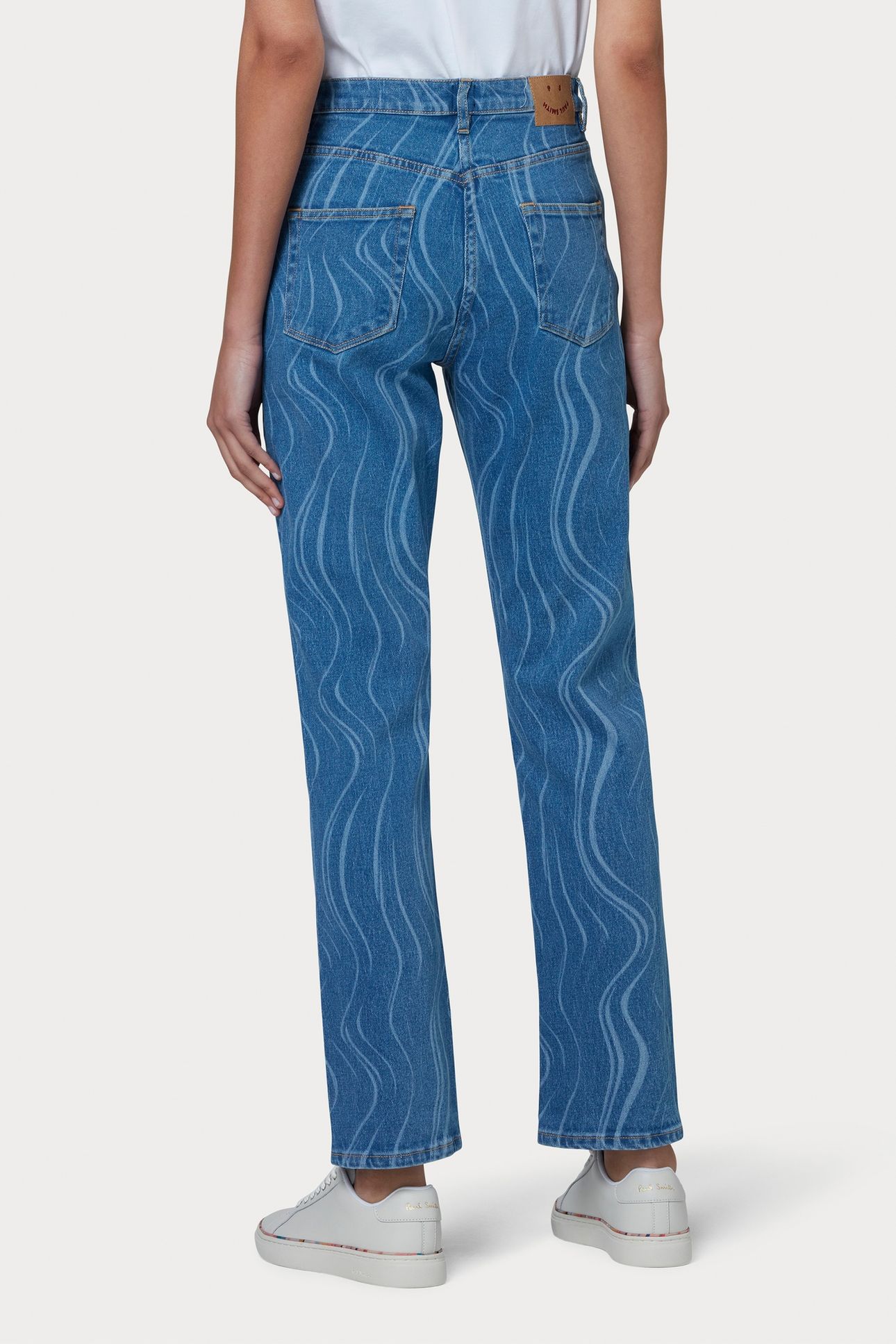 WOMENS STRIGHT FIT JEAN PRINTED 4