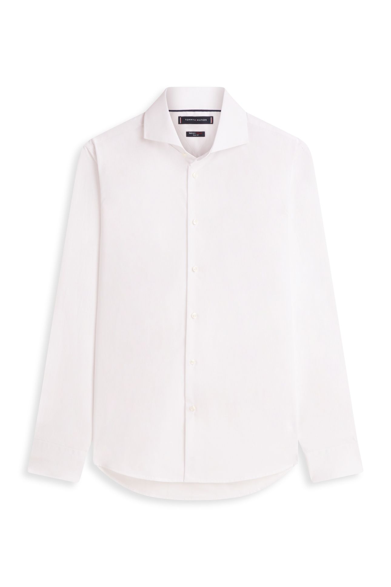 DC FLEX COLLAR SHIRT WHITE 4