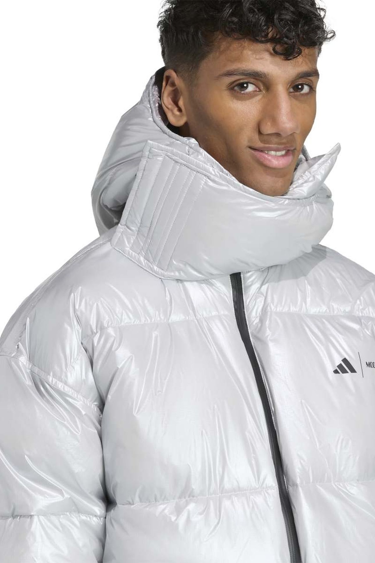 UNISEX PUFFER JACKET MATTE SILVER 5