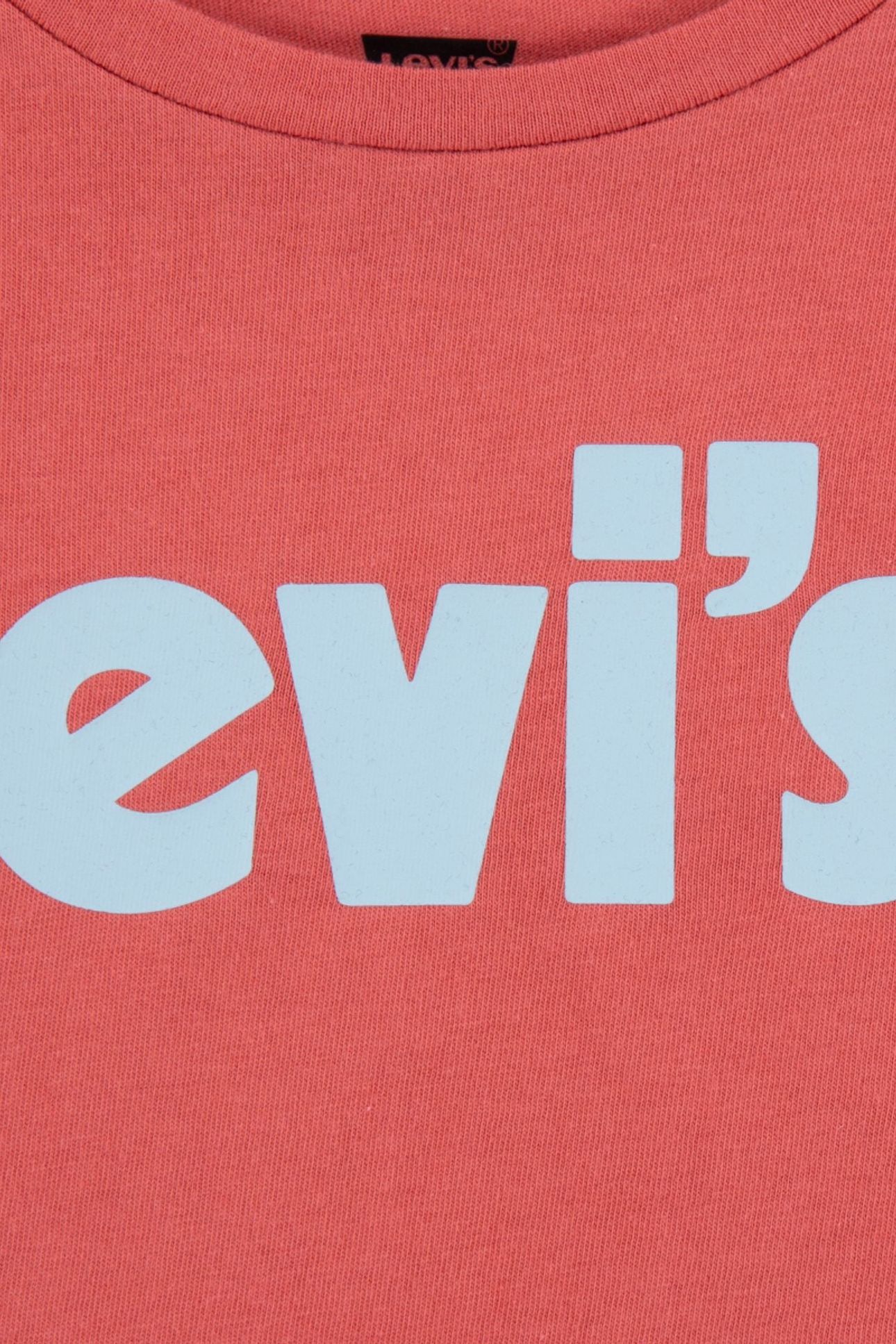 GIRLS BASIC TEE SHIRT W/ POSTER MINERAL RED 3