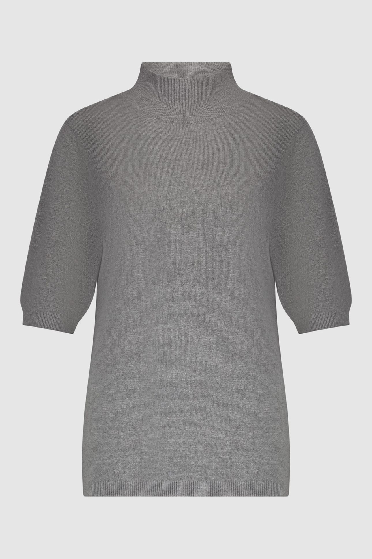 JACKIE TOP DARK GREY MELANGE 1