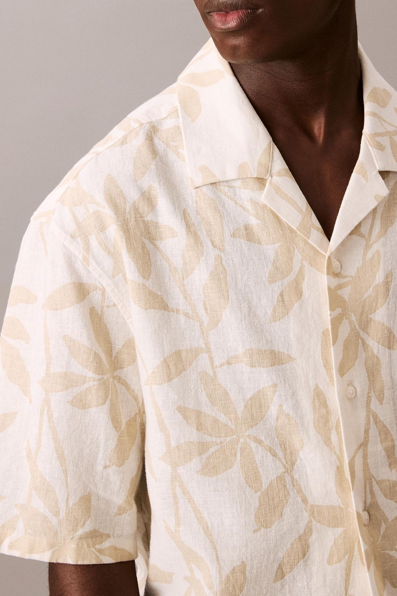 SS CAMP COLLAR SHIRT PISTACHIO SHELL 5