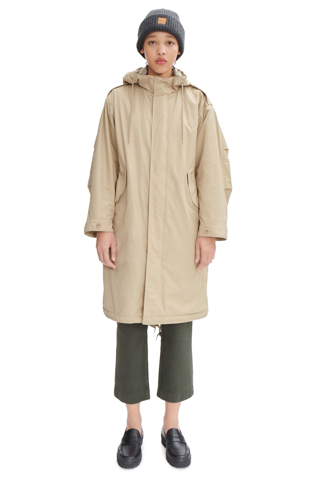 PARKA MAXINE BEIGE 1