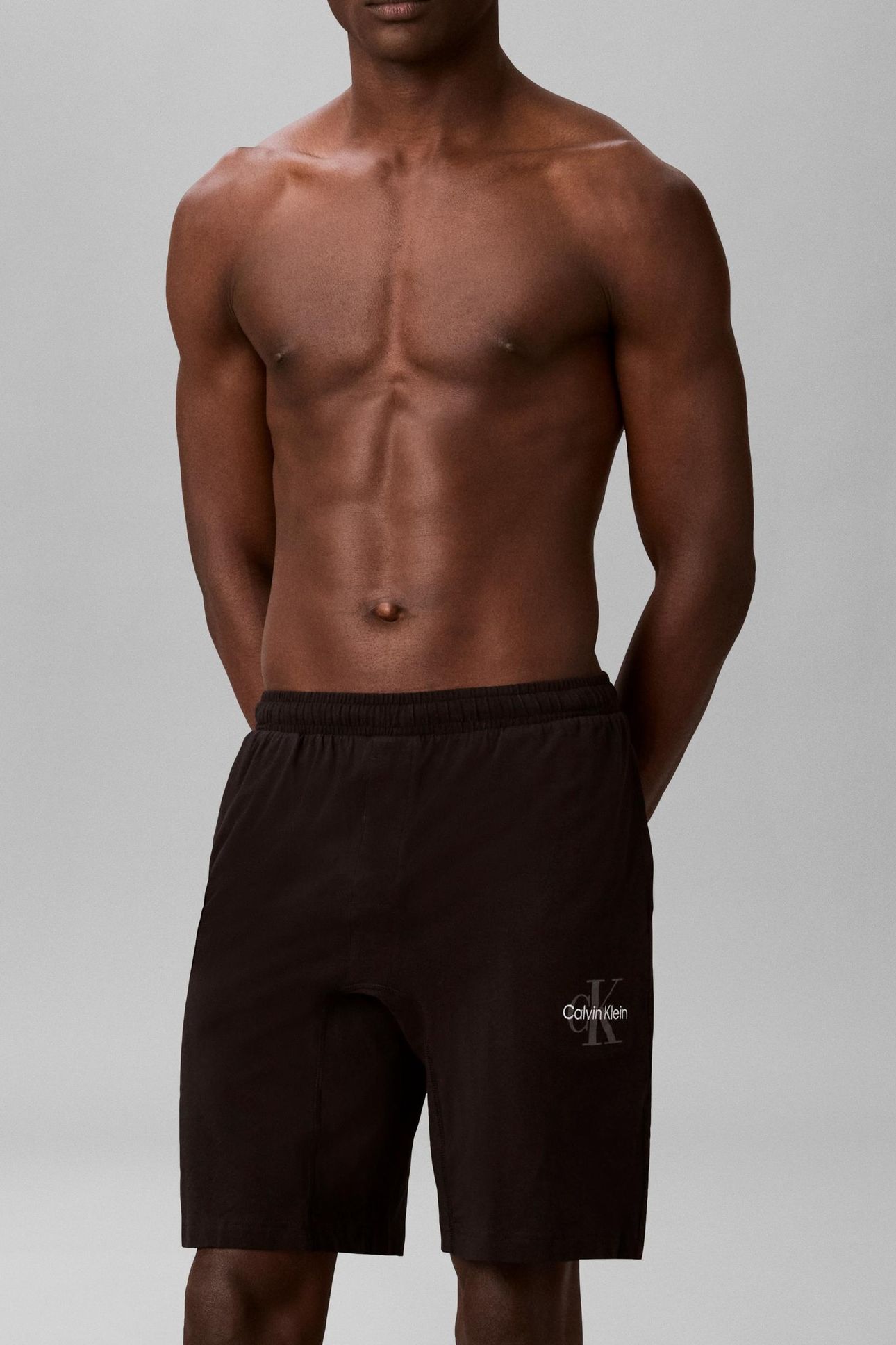 MONOGRAM SLEEP SHORT BLACK 5