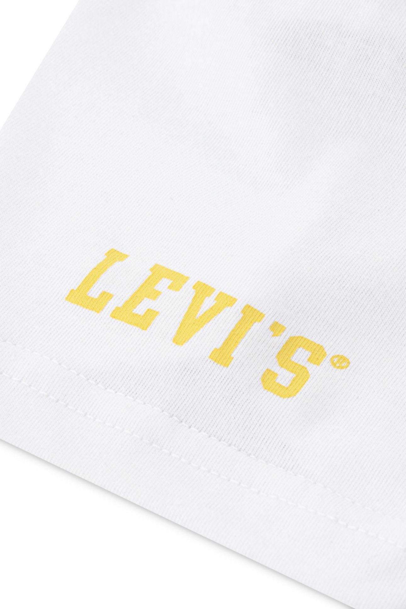 BOYS "LS" MONOGRAM TEE BRIGHT WHITE 3