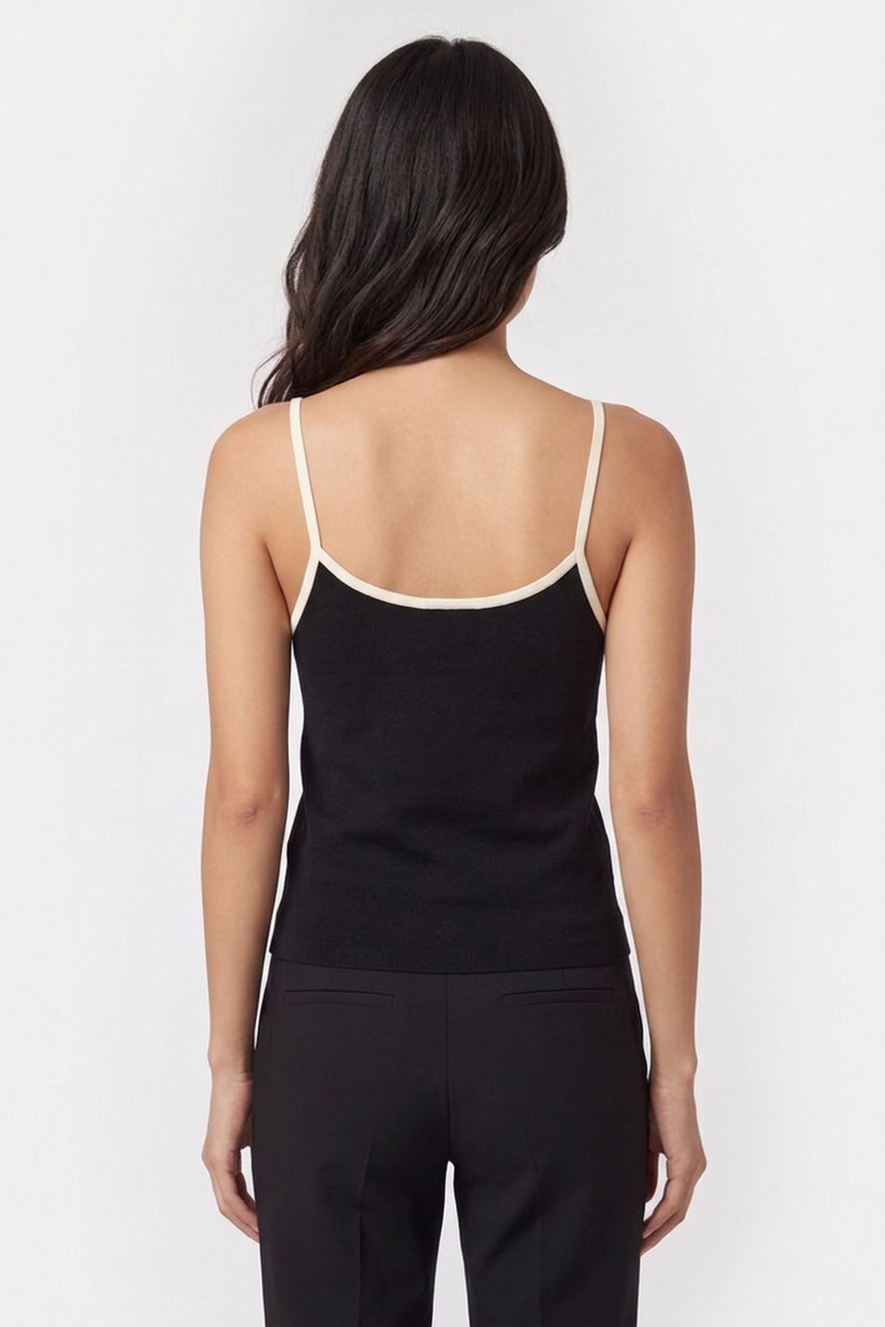 CASHEW STRAP TOP BLACK 2