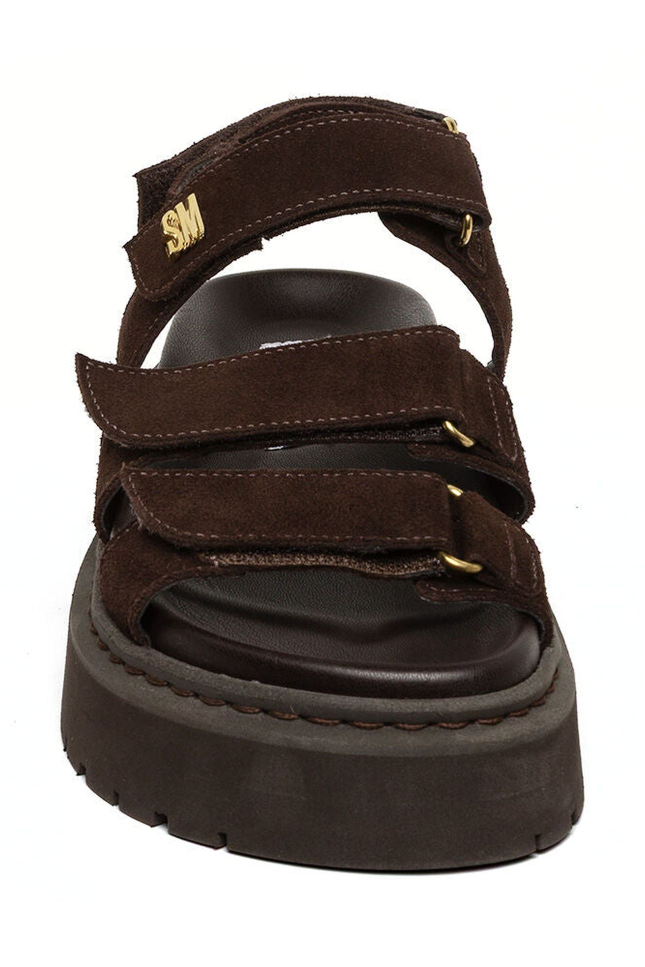 GLORIAS SANDALS CHOCOLATE BROWN SUEDE 3
