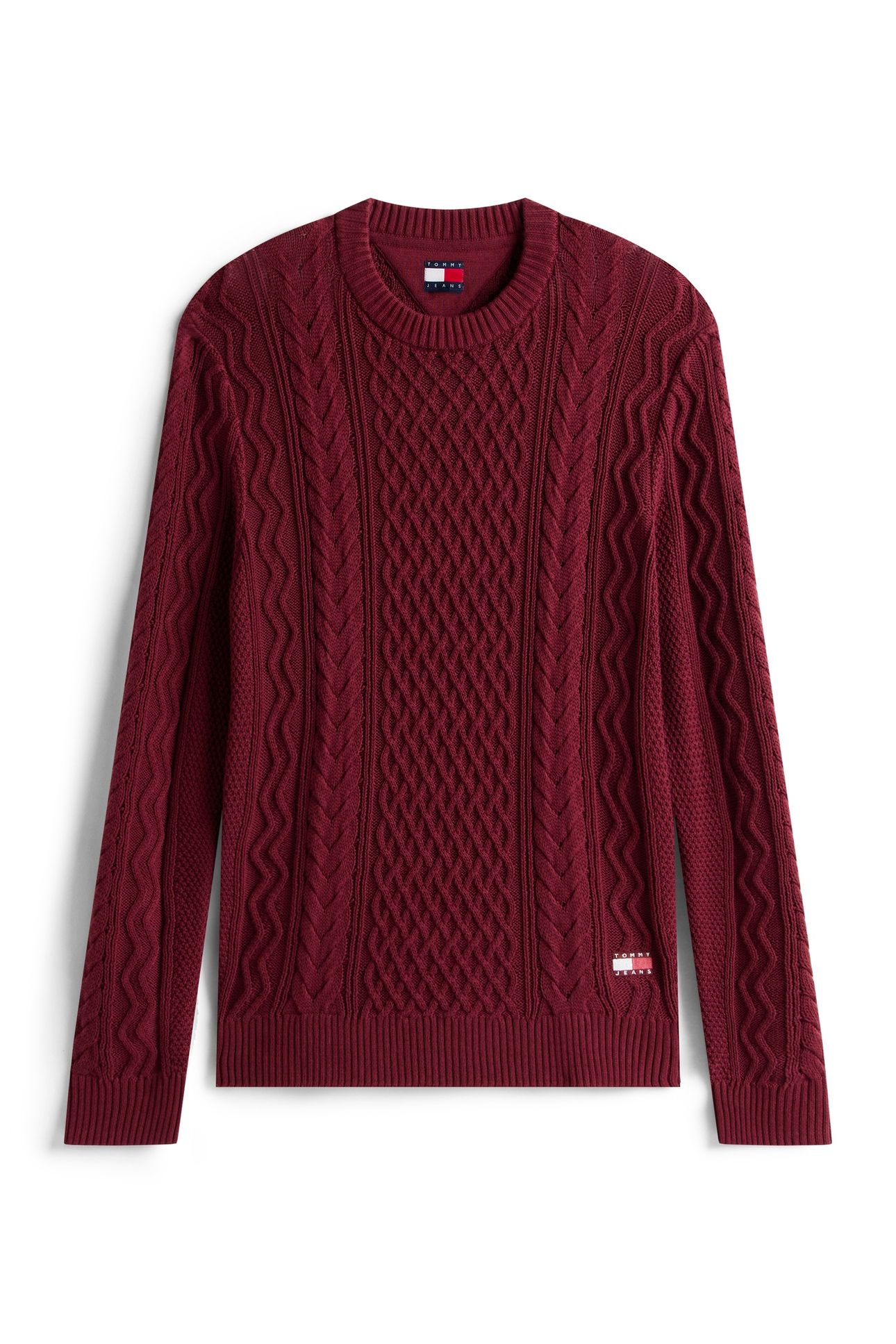TJM SLIM BADGE CABLE RED WINE TONAL 4
