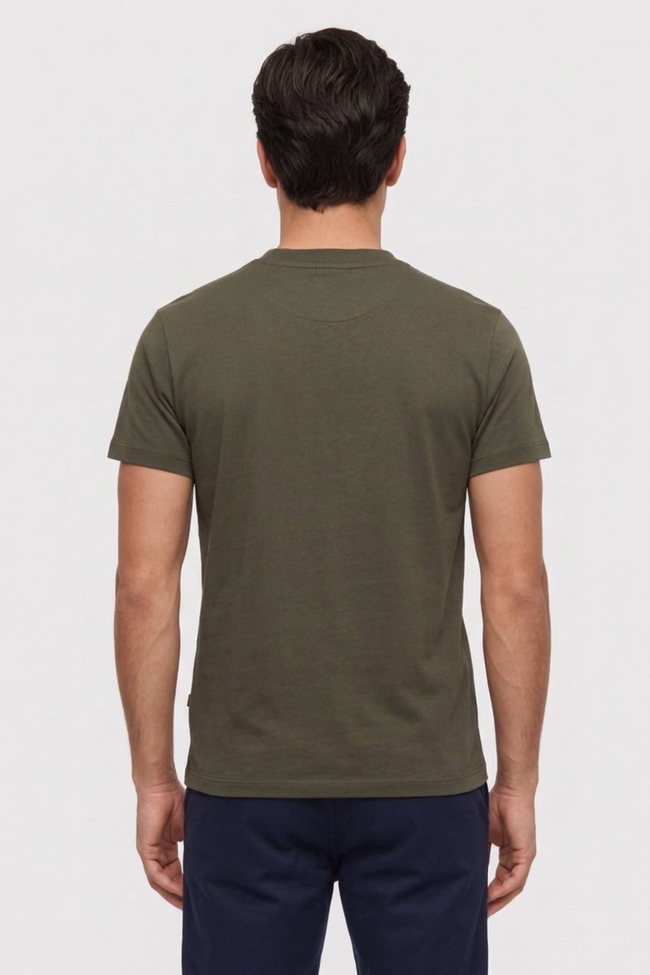 CHEST LOGO T-SHIRT GREY 2