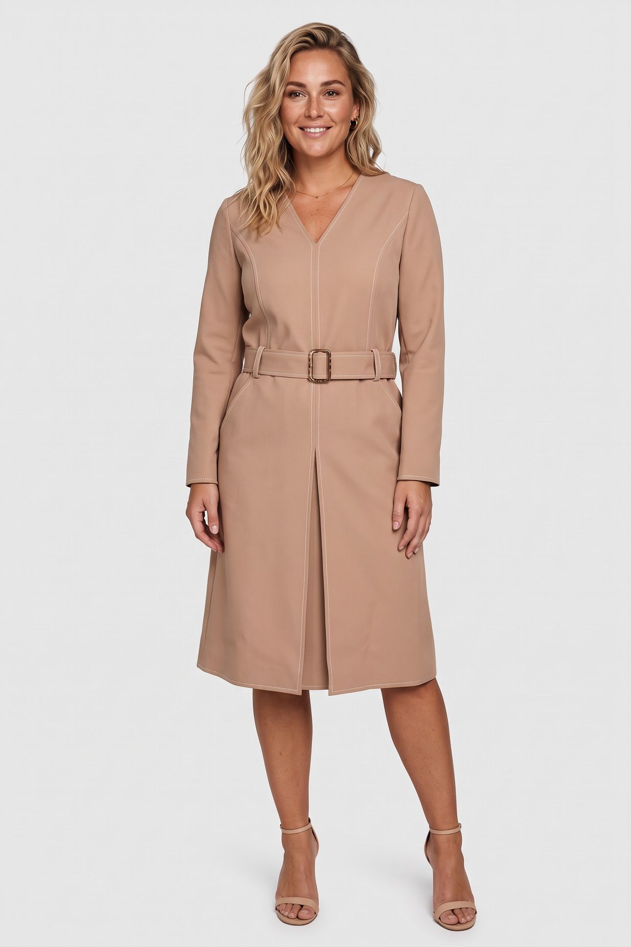 DRESS BEIGE 1