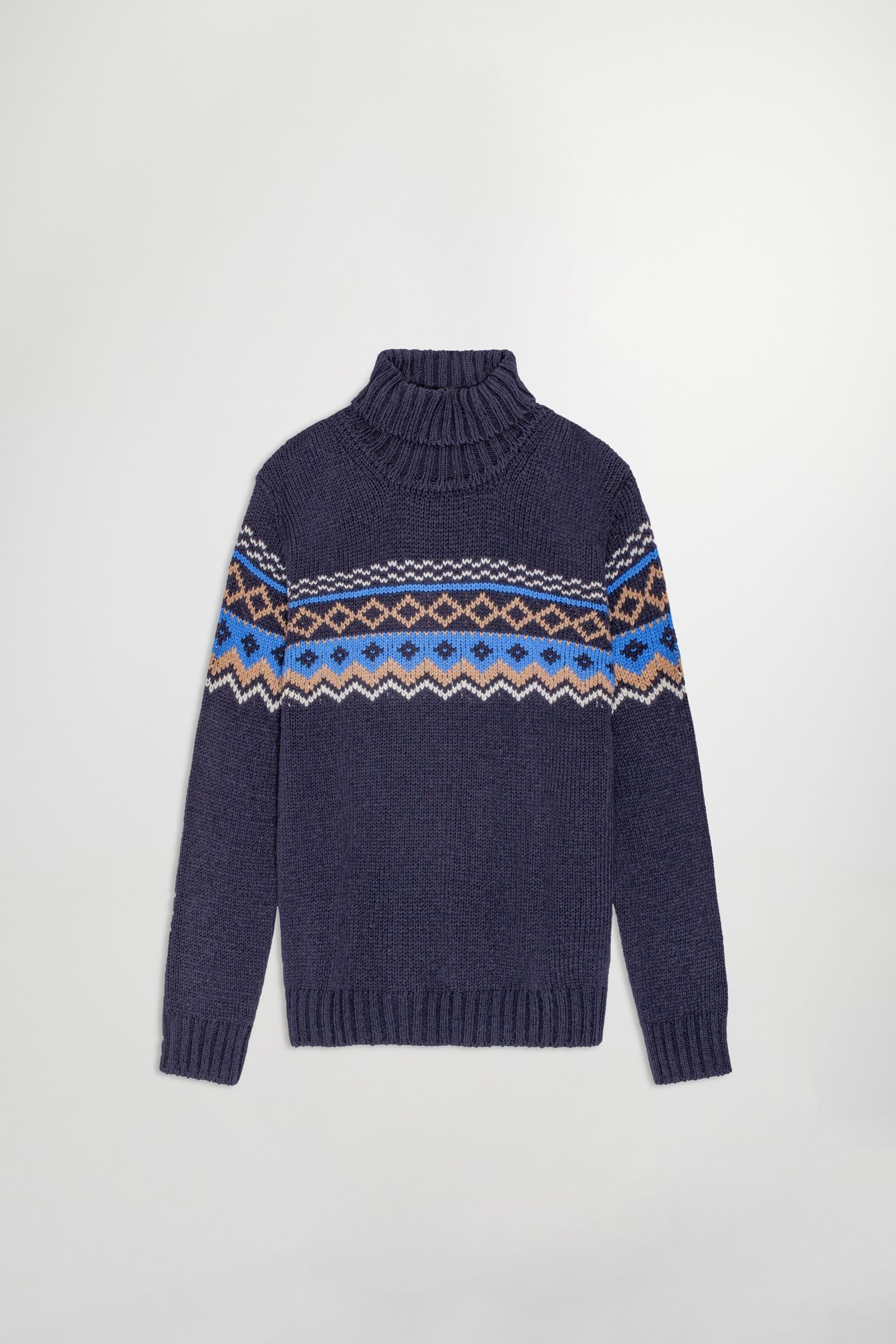 STEIN ROLL NECK 6475 INK GREY 3