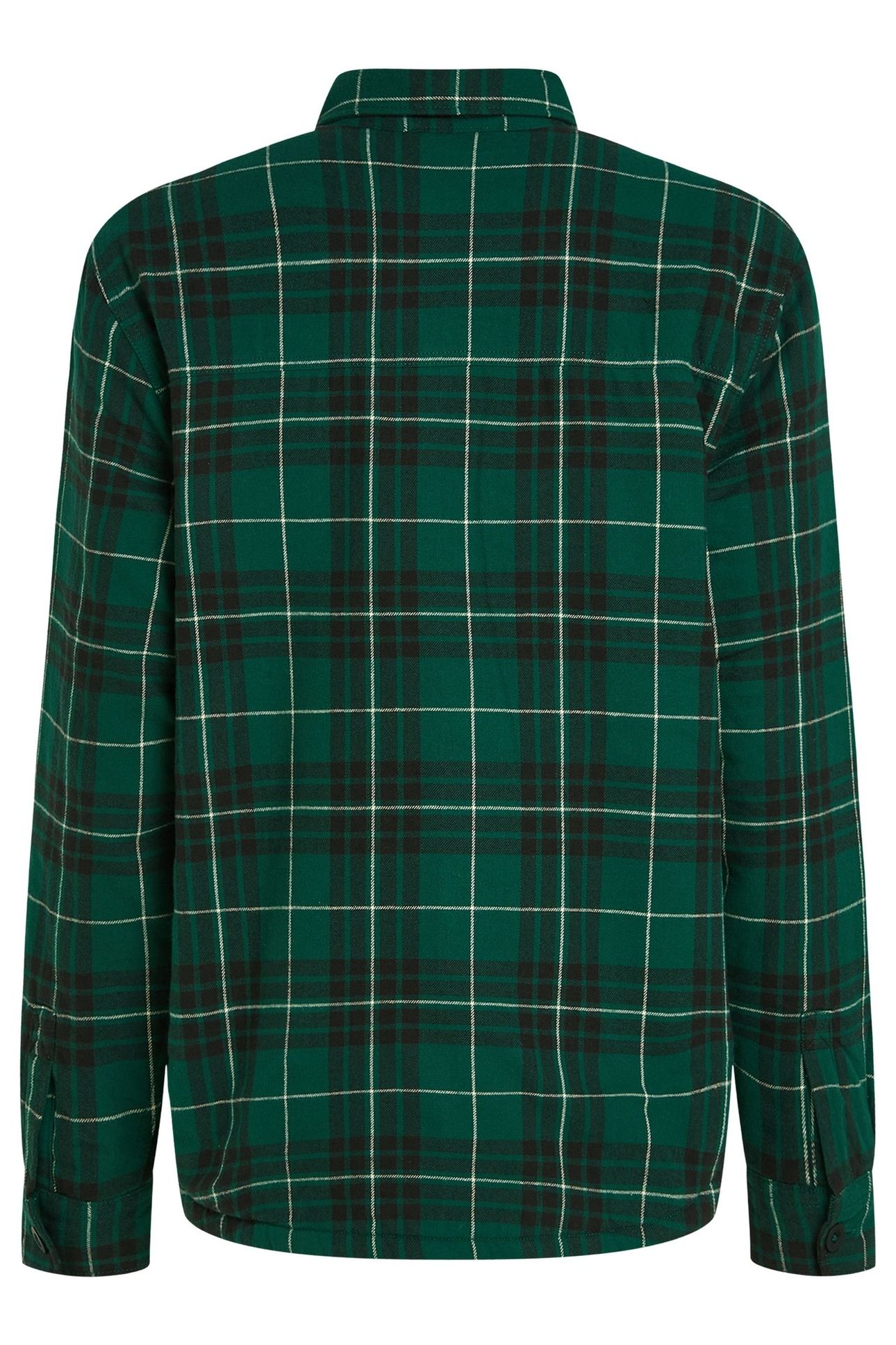 O'NEILL MUST-HAVE FLEECE LINED SHIRT GREEN FLANNEL CHECK 2