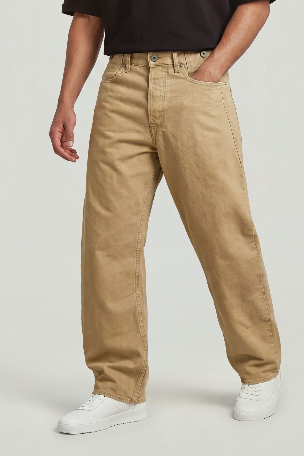 BEND 3D LOOSE BEIGE/KHAKI 1