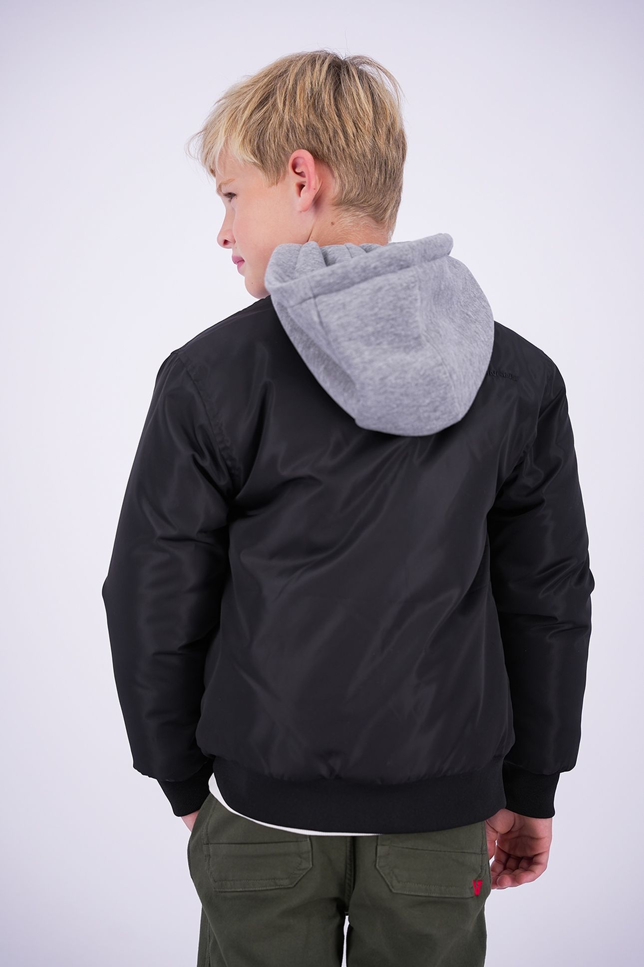 BOYS TOCER JACKET OUTDOOR DEEP BLACK 5