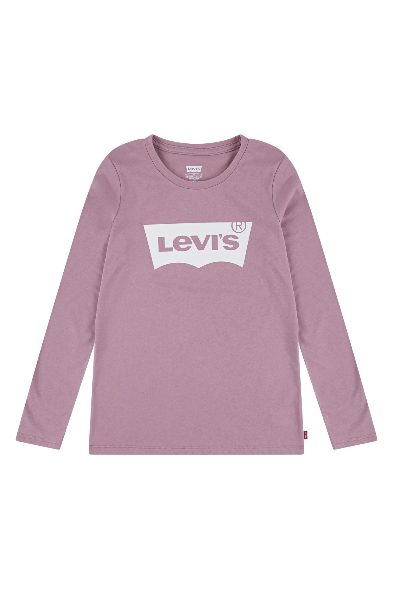 GIRLS L/S BATWING TEE LILAS LEVIS 1