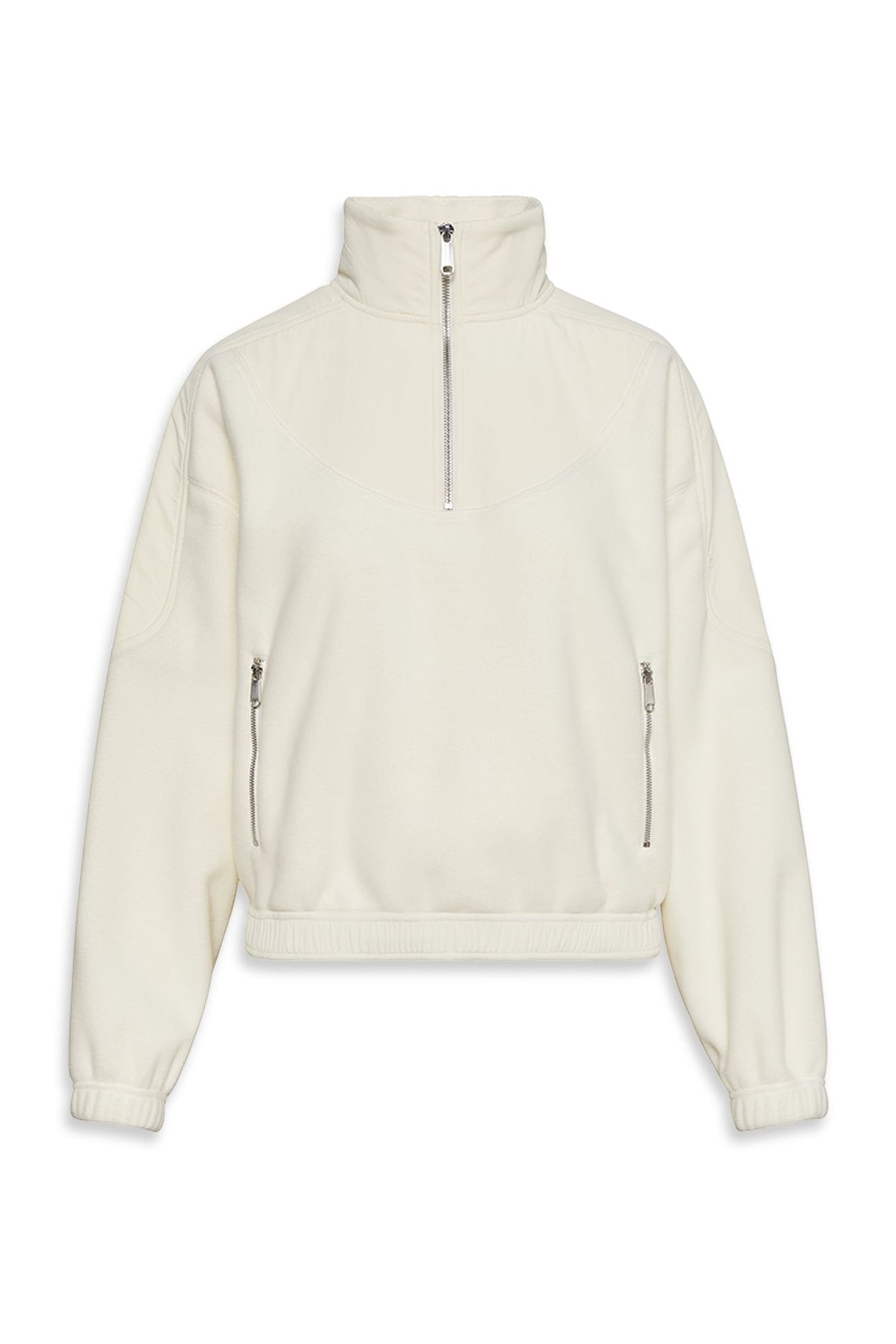 1/4 ZIP MIXED MEDIA TOFU 4