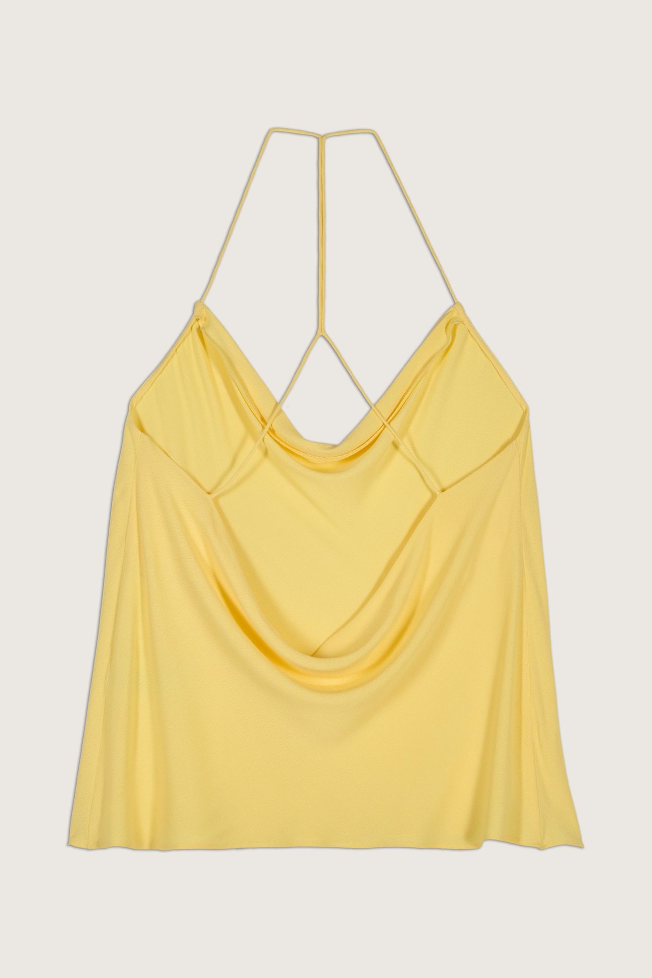 SLEEVELESS TOP JAUNE 4