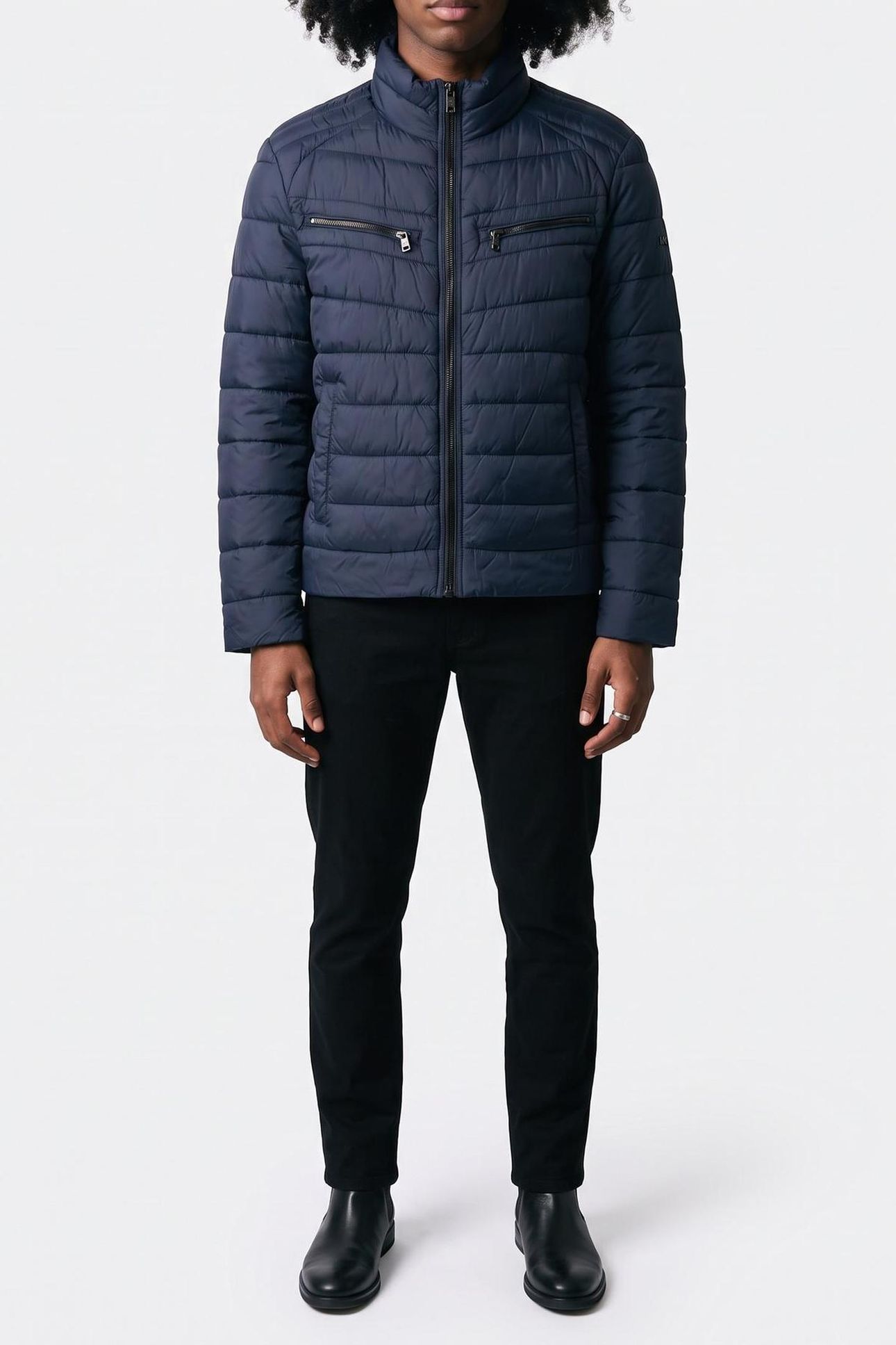 NON HOODED PACKABLE MIDNIGHTNAVY 1