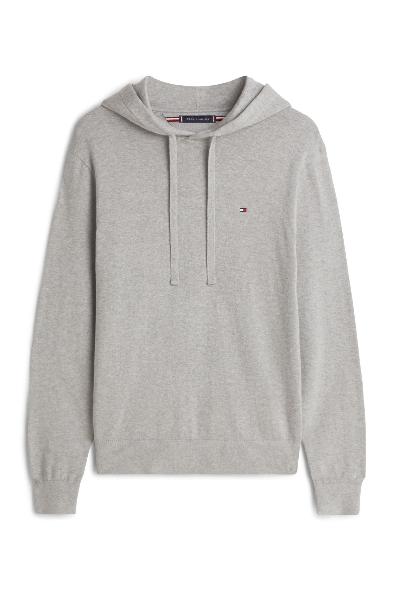 ESSENTIAL COTTON HOODIE MEDIUM GREY HEATHER 4