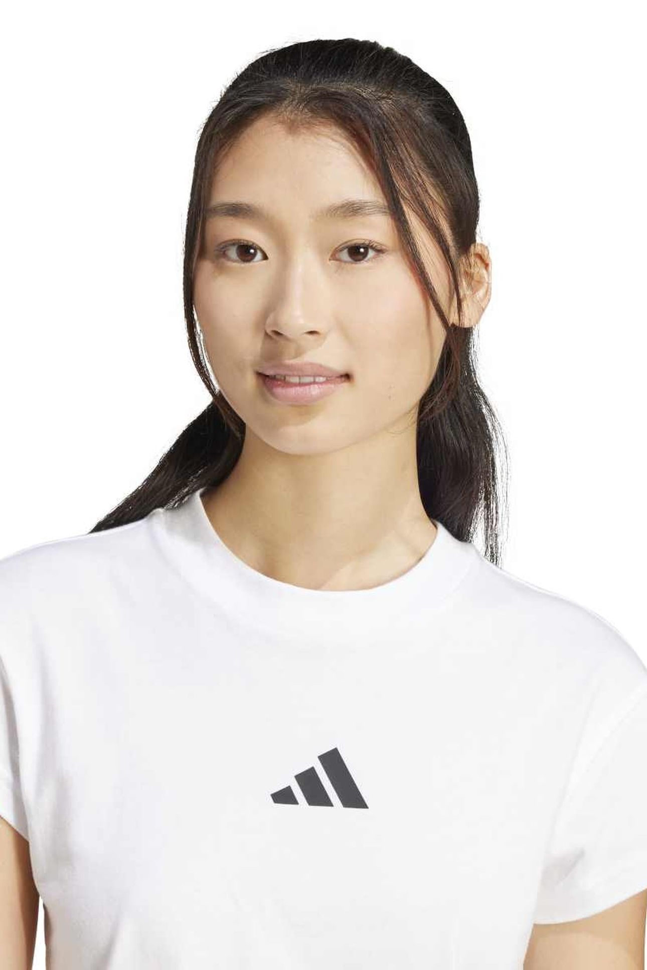 W FI SL BB TEE WHITE 4
