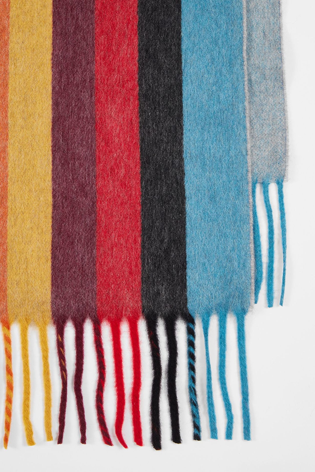 MEN SCARF SIGNATURE STRP MULTI COLOURED 7