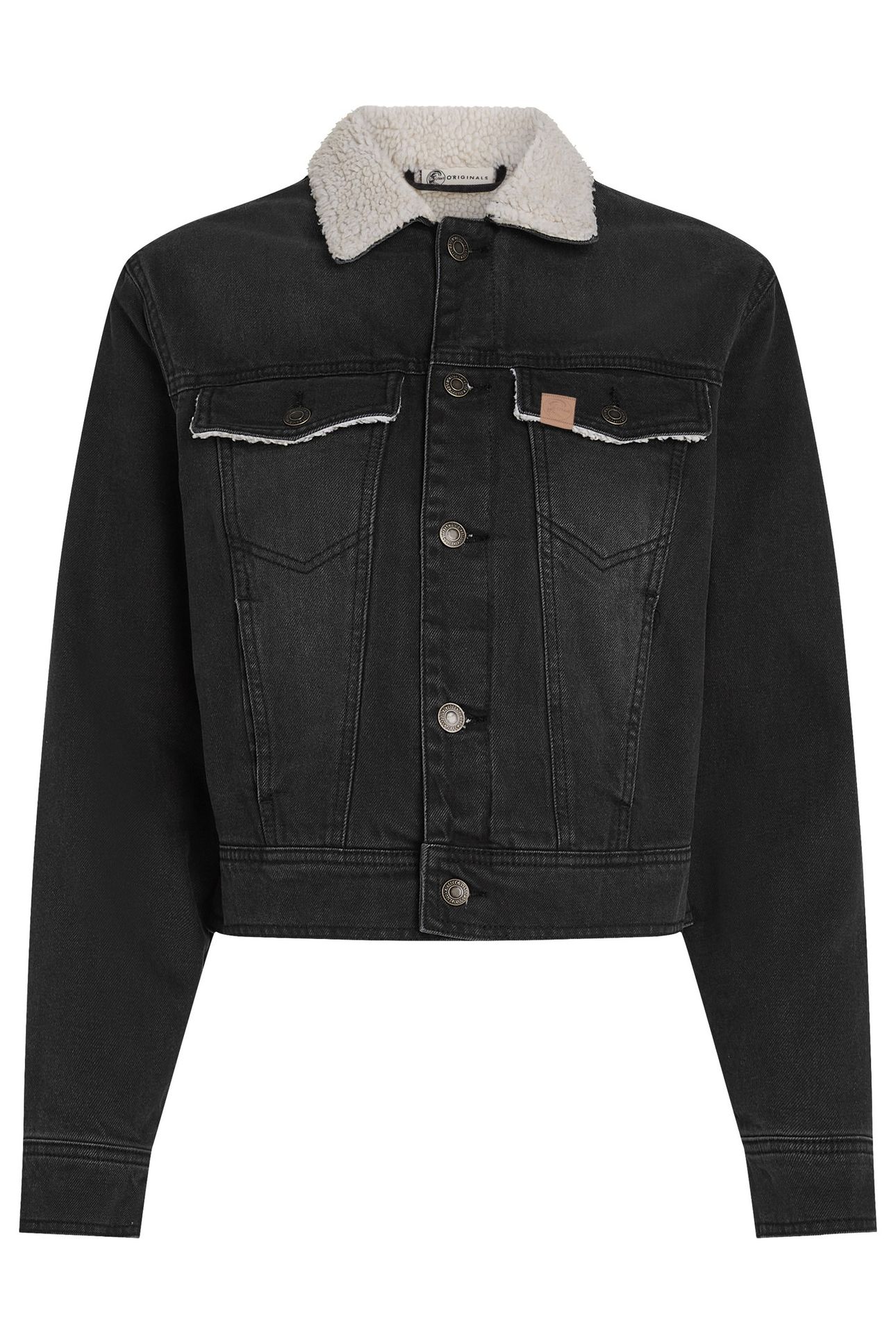 O'RIGINALS DENIM JACKET BLACK OUT 1