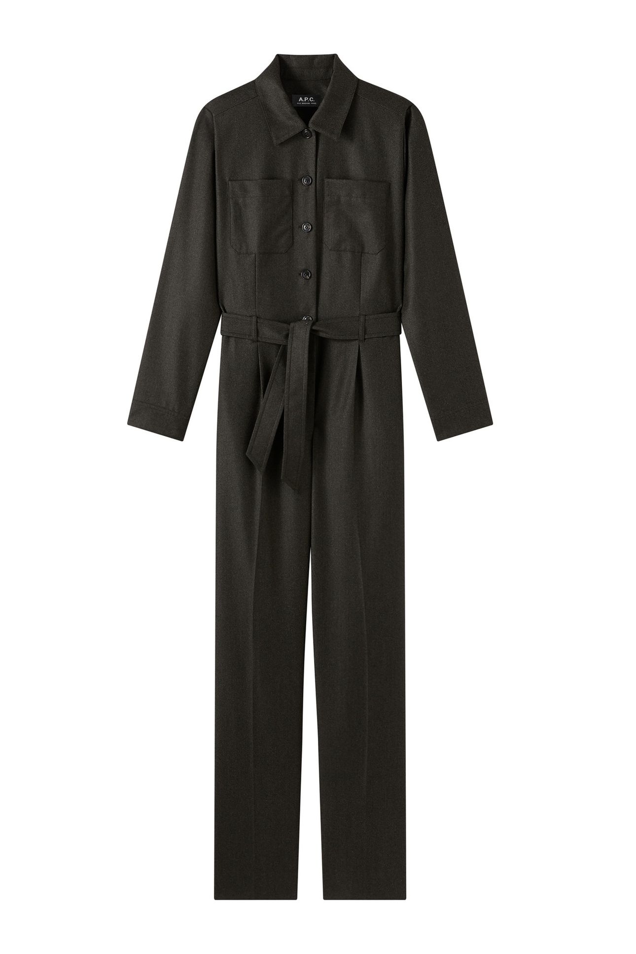 JUMPSUIT CLEM HEATHERED KHAKI 1