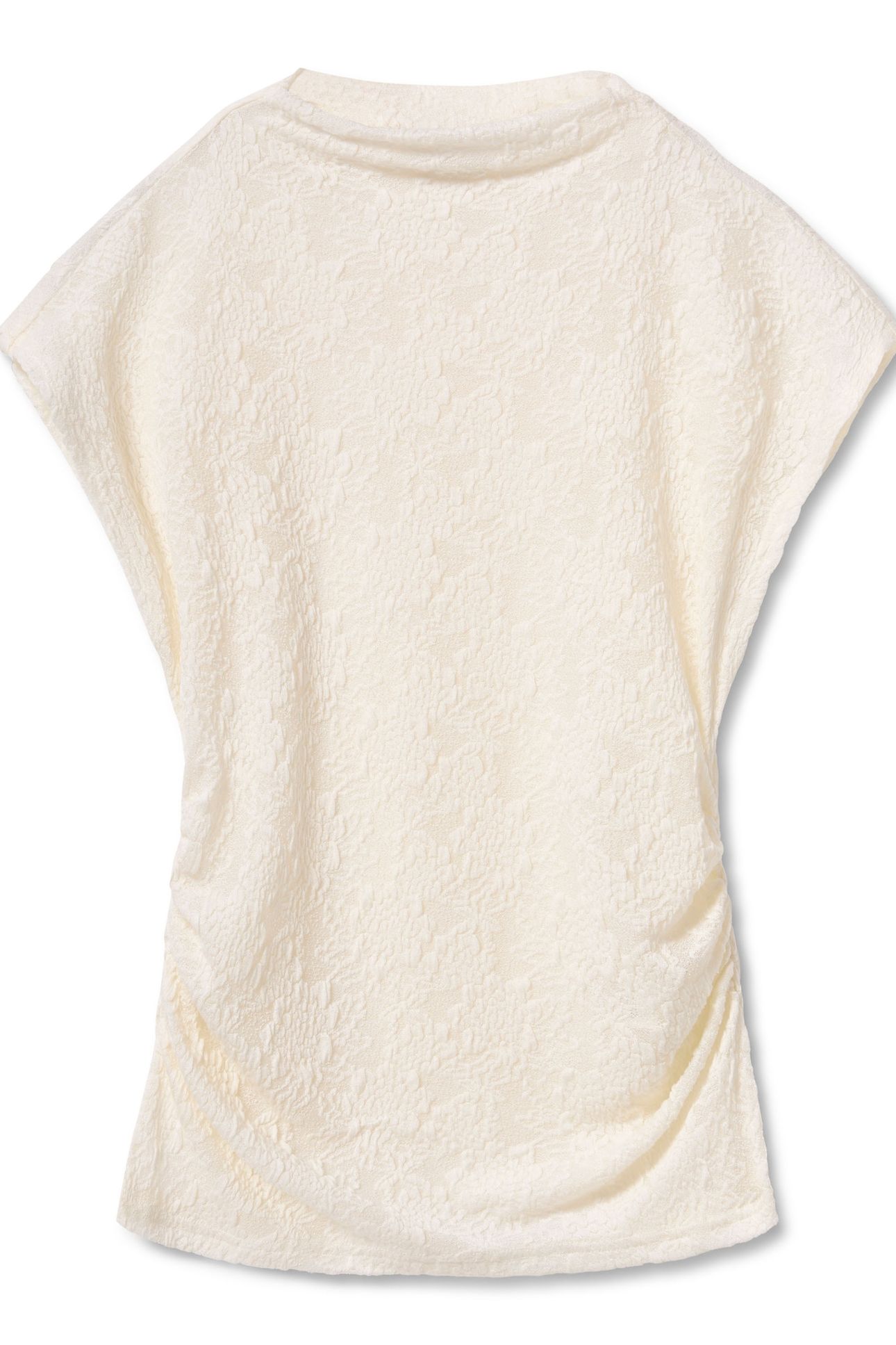 DOLMAN SLEEVE TOP ANTIQUE WHITE 4