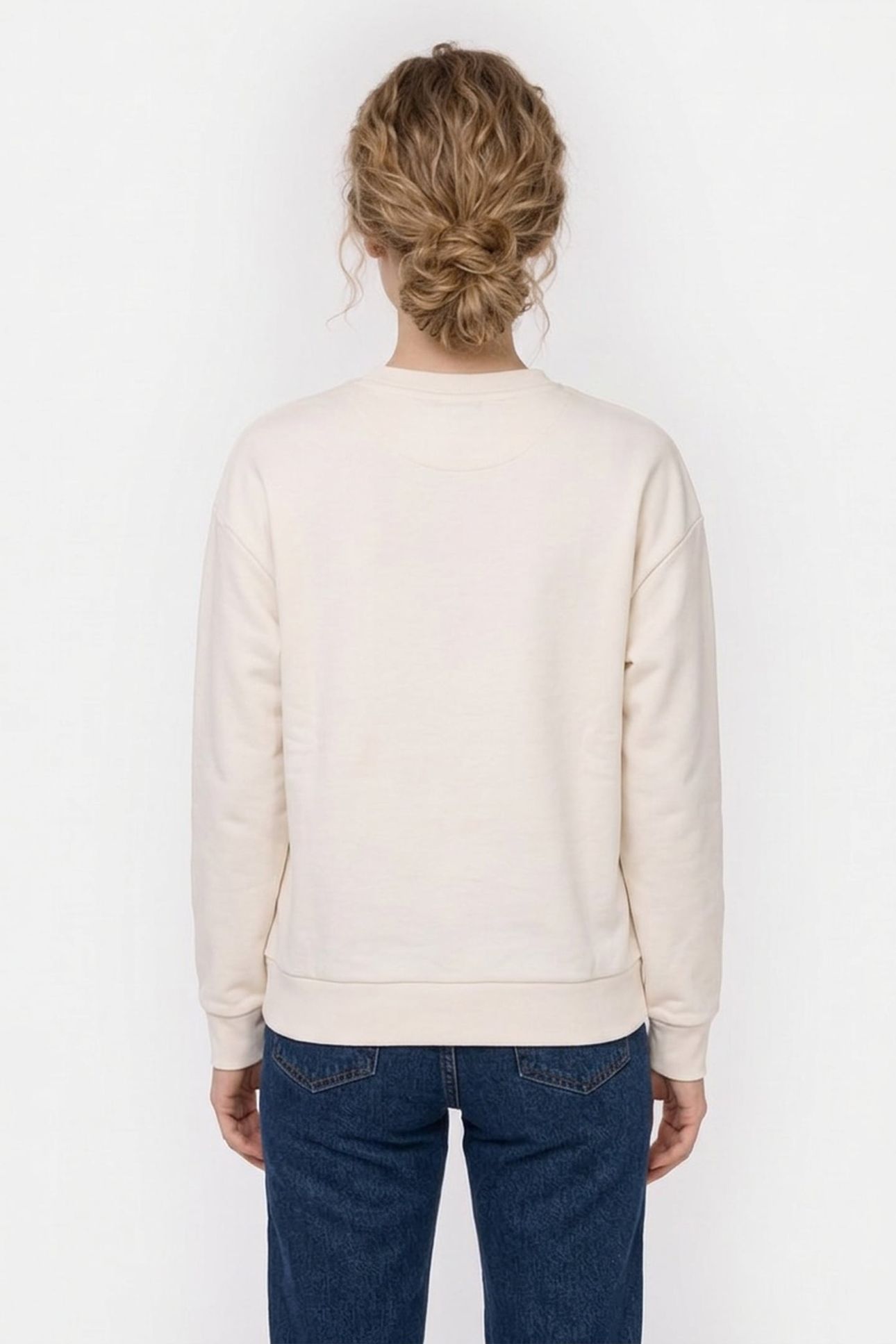 ESSENTIAL CREWNECK COTTON WHITE 2
