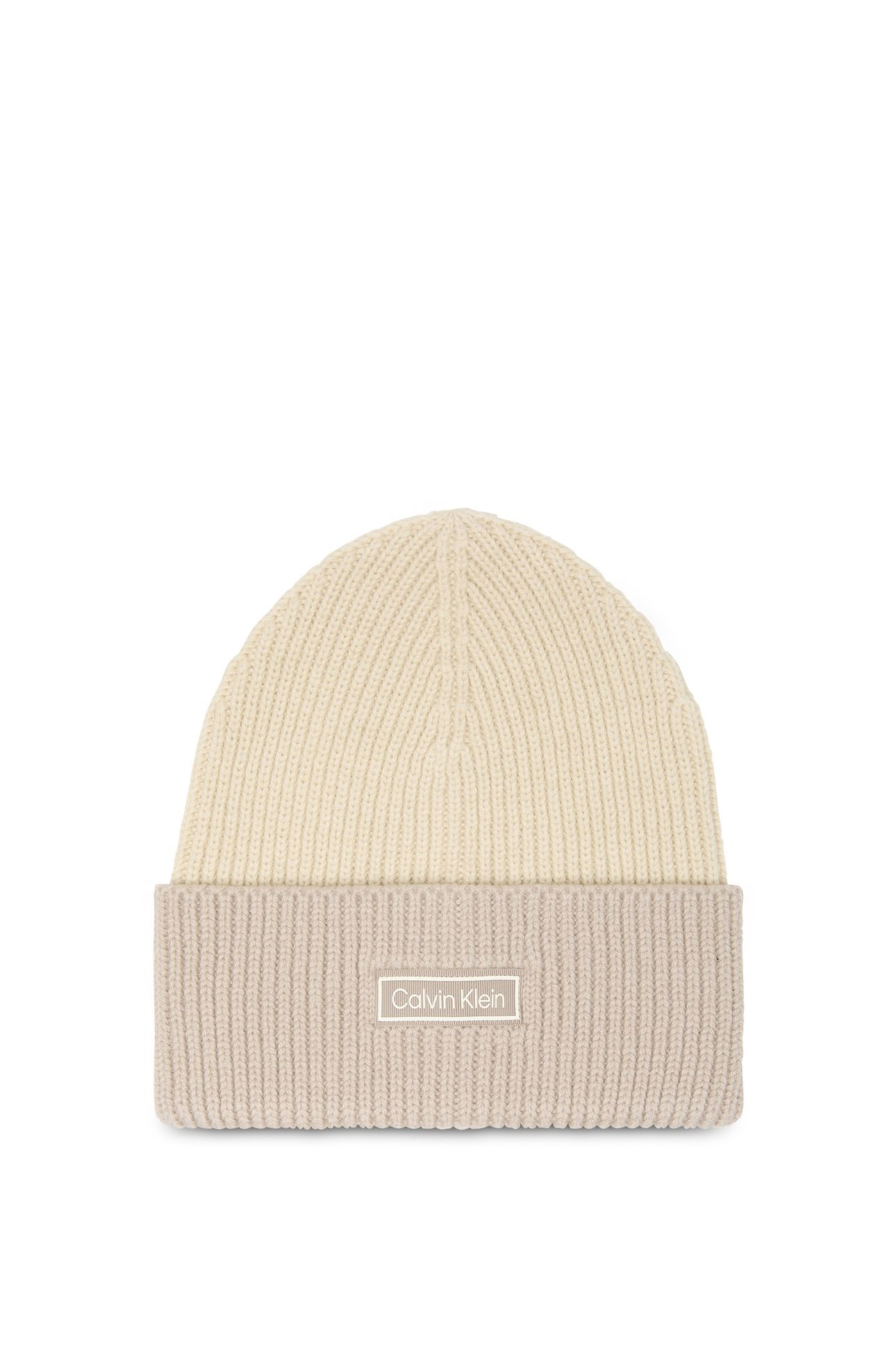 PATCH WOOL CHUNKY RIB CHALK/CHATEAU 3