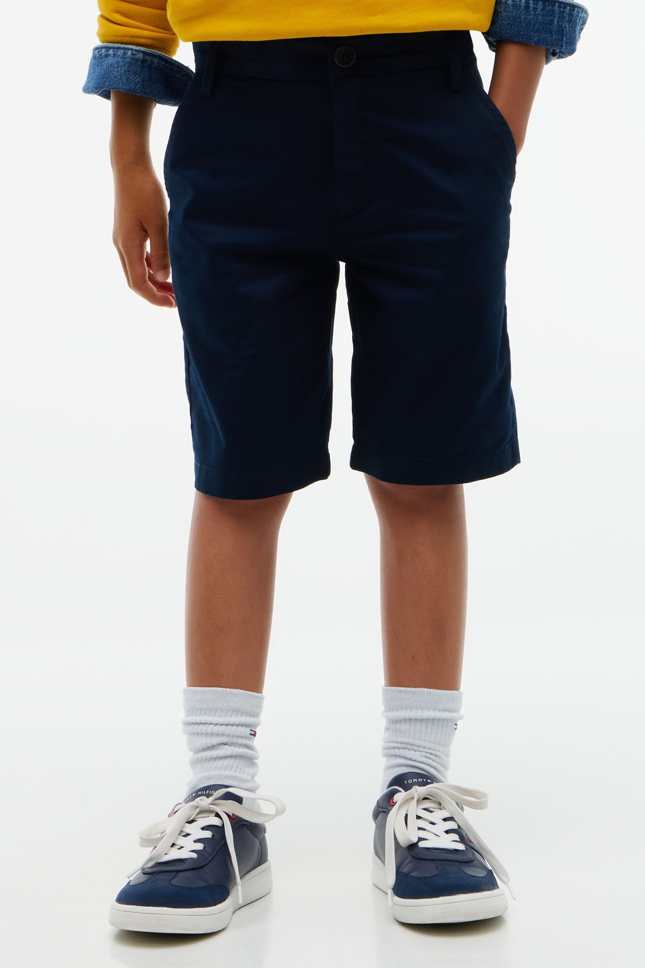 BOYS 1985 CHINO SHORT DARK BLUE 1